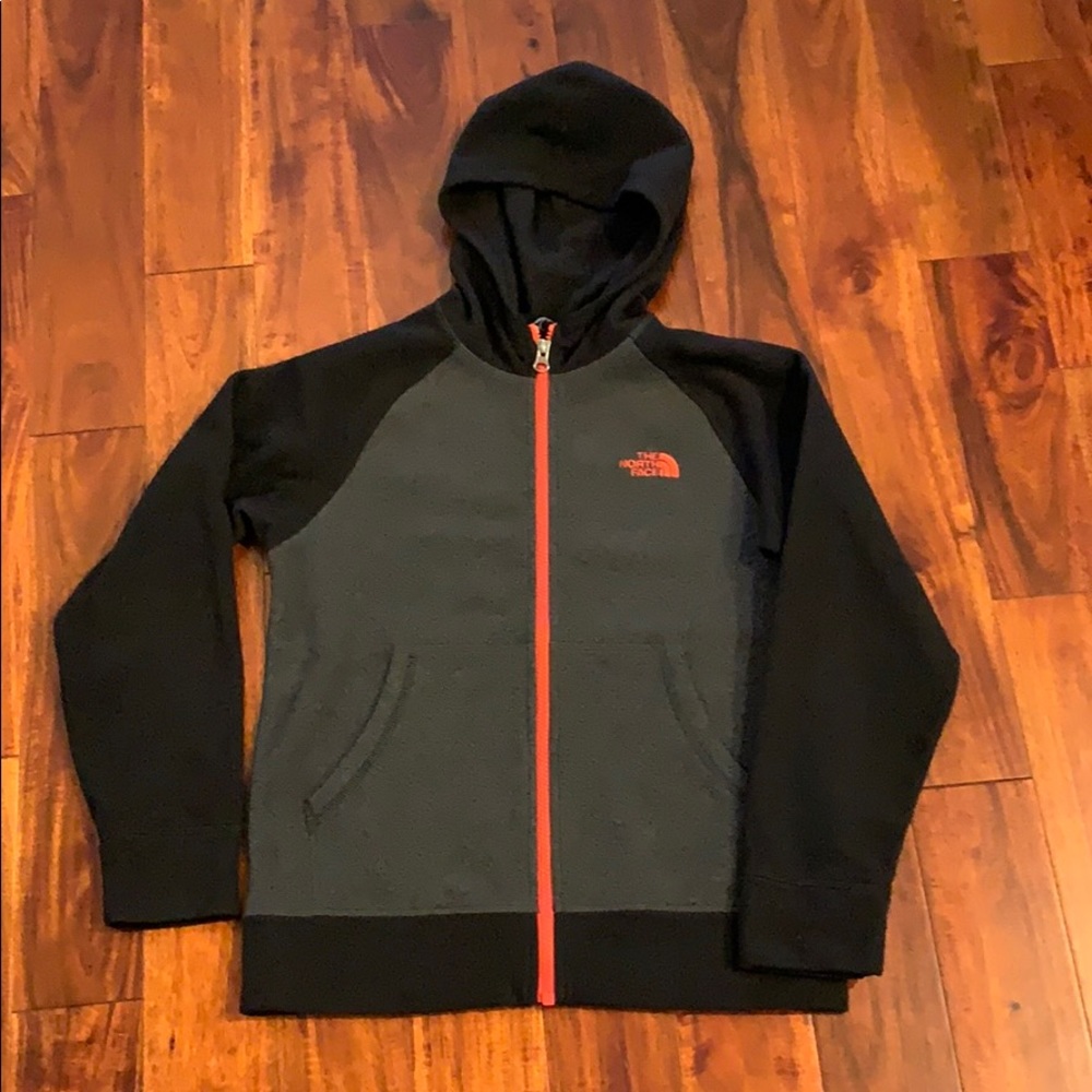 The North Face hooded fleece jacket